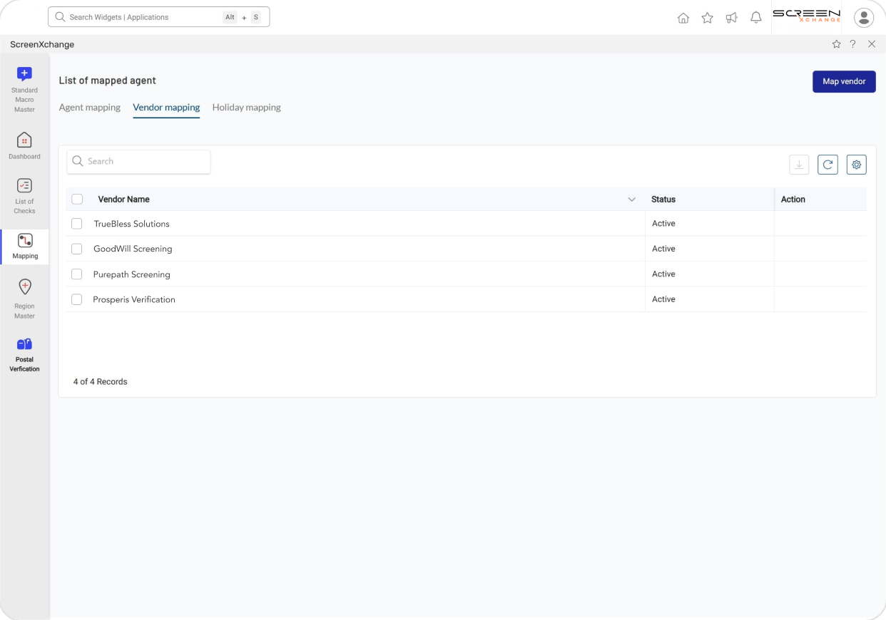 Vendor Network Orchestration
